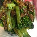 Elmohana's cooksnap of when they made 牛肉とブロッコリーのオイスターソース炒め.