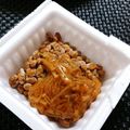 4double5's cooksnap of when they made 納豆になめたけ～ο～ο～ο.