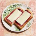なつき☆ミ's cooksnap of when they made スイーツ食ぱん✴︎ブルーベリーチーズ.