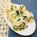 サキコバ's cooksnap of when they made 大根菜飯おにぎり.