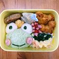 chikako*'s cooksnap of when they made 梅雨のキャラ弁❈サンリオ♥ケロッピ.
