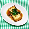 にきけん's cooksnap of when they made 網焼き厚揚げ薬味ぽん酢醤油.