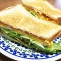 YUKIKI☆'s cooksnap of when they made 関西風厚焼き卵サンドイッチ。.