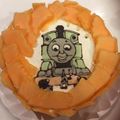 トリュフさん's cooksnap of when they made キャラケーキ（トーマス）.