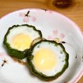 ChunChun☆≡'s cooksnap of when they made 低糖質レシピ☆お弁当に！お花形の目玉焼き.