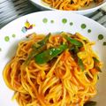 ユーロン's cooksnap of when they made 魔法のお酢で簡単❤大人のナポリタン.