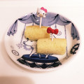 ❁Abake❁'s cooksnap of when they made 卵なし♪HMで卵焼き風ヘルシークレープ.