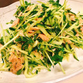 ☆糖質減らしてます☆'s cooksnap of when they made 豆苗ときゅうりとツナのサラダ.