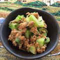 CANADOLL's cooksnap of when they made 塩酒粕ネギ油で＊ブロッコリー茎の納豆和え.