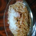 のぶなお７'s cooksnap of when they made 我が家の クリーミー✩ナポリタン.