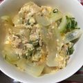 クックSB7K4U☆'s cooksnap of when they made 丼に！ トロトロ♡ツナの卵とじ.