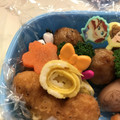 ☆yuyuneko☆'s cooksnap of when they made 【簡単】キャラ弁 おかず くるくる卵焼き.