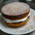さおれん's cooksnap of when they made ＊ヴィクトリアン・スポンジケーキ＊誕生日.