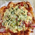 mogusun＊'s cooksnap of when they made 簡単・美味☆もちピザ♪.