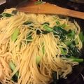 クック2Y94XX☆'s cooksnap of when they made しらすと小松菜のパスタ.