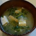 やまたんこまたん's cooksnap of when they made 豆苗と玉ねぎの味噌汁.