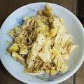 ぽにょね's cooksnap of when they made キャベツとえのきの粒マスタード炒め.