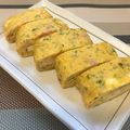 はらぺこしろうさぎ's cooksnap of when they made ♡カニカマとあおさの玉子焼き♡.