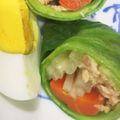 のっちの's cooksnap of when they made レタス巻き巻きサラダ♡.