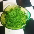 ★サンセット★'s cooksnap of when they made レンジで1分☆わさび菜の白だし和え.