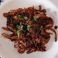 おめぐはん's cooksnap of when they made 豚コマと梅のサッパリ炒め.