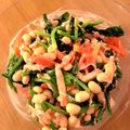 ☆クックhi☆'s cooksnap of when they made ツナとほうれん草と人参と大豆のサラダ.
