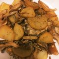 ＊にょにょん＊'s cooksnap of when they made あと一品！舞茸とジャガイモのソテー.
