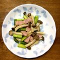 クックAL1PG1☆'s cooksnap of when they made 簡単♡しめじとアスパラとベーコン炒め.