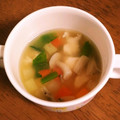 ゆーり3's cooksnap of when they made 離乳食にも☆やわらかささみの和風スープ.
