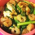 ボニタロー's cooksnap of when they made 速・楽・彩☆えびとにらの卵炒め.