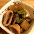TOYMee☆'s cooksnap of when they made 炊飯器とレンジでお味がしみしみ いか大根.