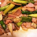 憂guushan's cooksnap of when they made アスパラときのこのバター醤油炒め.