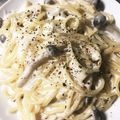 みまゆ's cooksnap of when they made 小鍋一つで作る簡単しめじのクリームパスタ.