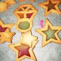 ピチョパン屋さん's cooksnap of when they made ステンドグラスクッキー.