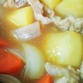 てとりすさん's cooksnap of when they made ♡塩麹♡豚しゃぶ肉じゃが.