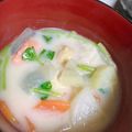 まめここここ's cooksnap of when they made 京都のおばんざい★わが家風④『あったか、かす汁』.