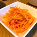 kinaco☆157's cooksnap of when they made カレー研究会報告本格南インド風人参サラダ.