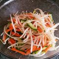 栗丸うさぎ's cooksnap of when they made 調味料3つで☆もやしの簡単ナムル☆.