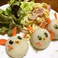 みぃーね's cooksnap of when they made イースターウサギのパスタサラダ.