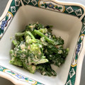 ミアーニ's cooksnap of when they made 大葉香る✿菜の花の明太マヨ和え.