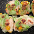すみっこ2011's cooksnap of when they made 干しエビと枝豆のはんぺん焼き.
