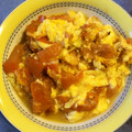 kokoli's cooksnap of when they made トマトと卵の炒めもの（西紅柿炒鶏蛋）.