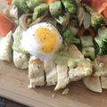 アメリカ東海岸在住's cooksnap of when they made 鶏胸肉のエッグベネディクト風.