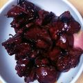 ellie21's cooksnap of when they made 鳥肝の生姜醤油煮.