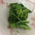 アキアド's cooksnap of when they made 菜の花の辛子和え.