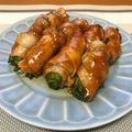 はらぺこしろうさぎ's cooksnap of when they made ニンニクの葉と豚のピリ辛炒め.