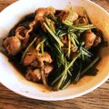 すももの枝's cooksnap of when they made 夏でも食欲up！豚肉と三つ葉の香味炒め♪.