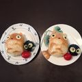 クック4U5GRL☆'s cooksnap of when they made ロールパンのトトロサンドイッチ弁当.