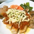 ミカ★ヅキ's cooksnap of when they made ポークカツ・パルミジャーノ風.