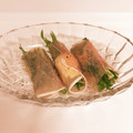 ❁Abake❁'s cooksnap of when they made 生ハムと水菜の簡単サラダ.